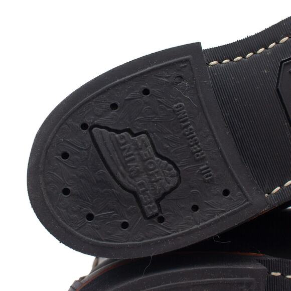 RED WING 3341 Blacksmith 6-Inch Boot Charcoal Leather 42-US9 D - Picture 12 of 14